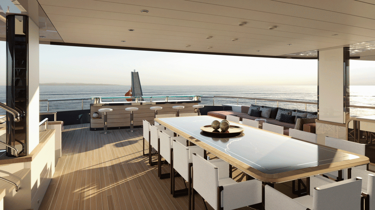 Benetti superiate projeto Rinascimento - boat shopping