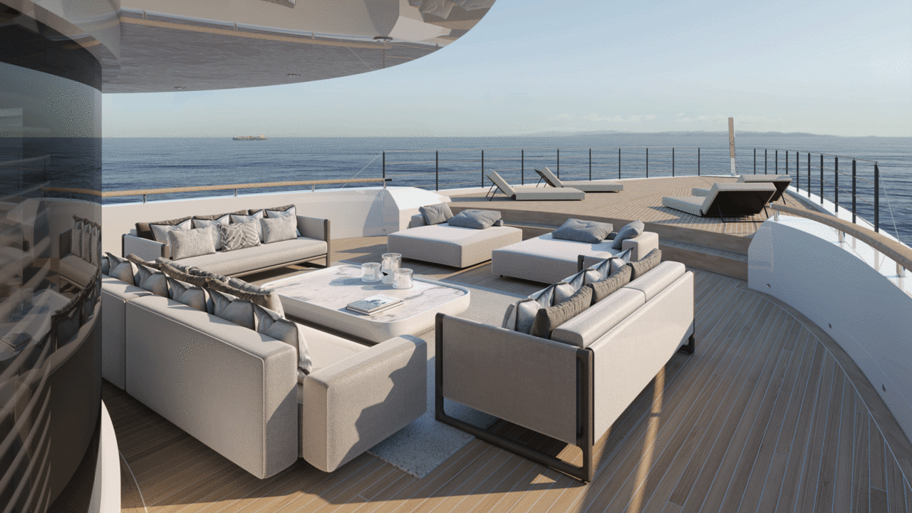 Benetti superiate projeto Rinascimento - boat shopping