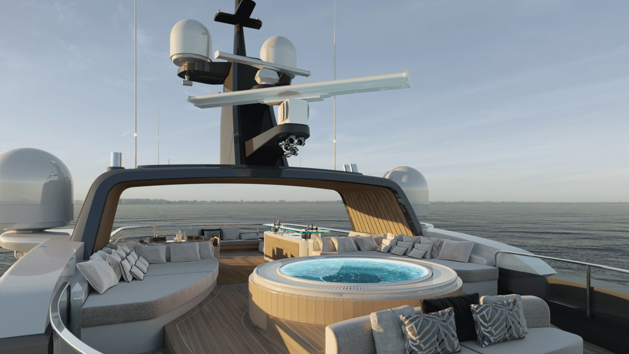 Benetti superiate projeto Rinascimento - boat shopping