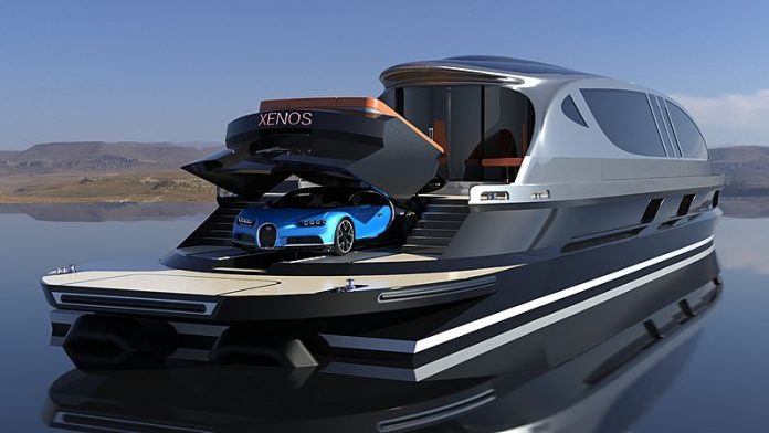 Superiate conceito Xenos com Bugatti - boat shopping