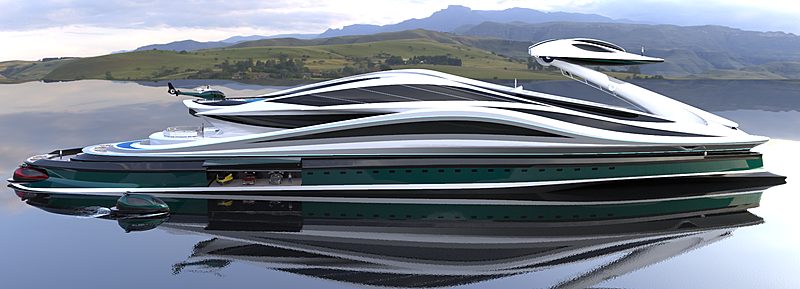 Superiate conceito Cisne Avanguardia - boat shopping