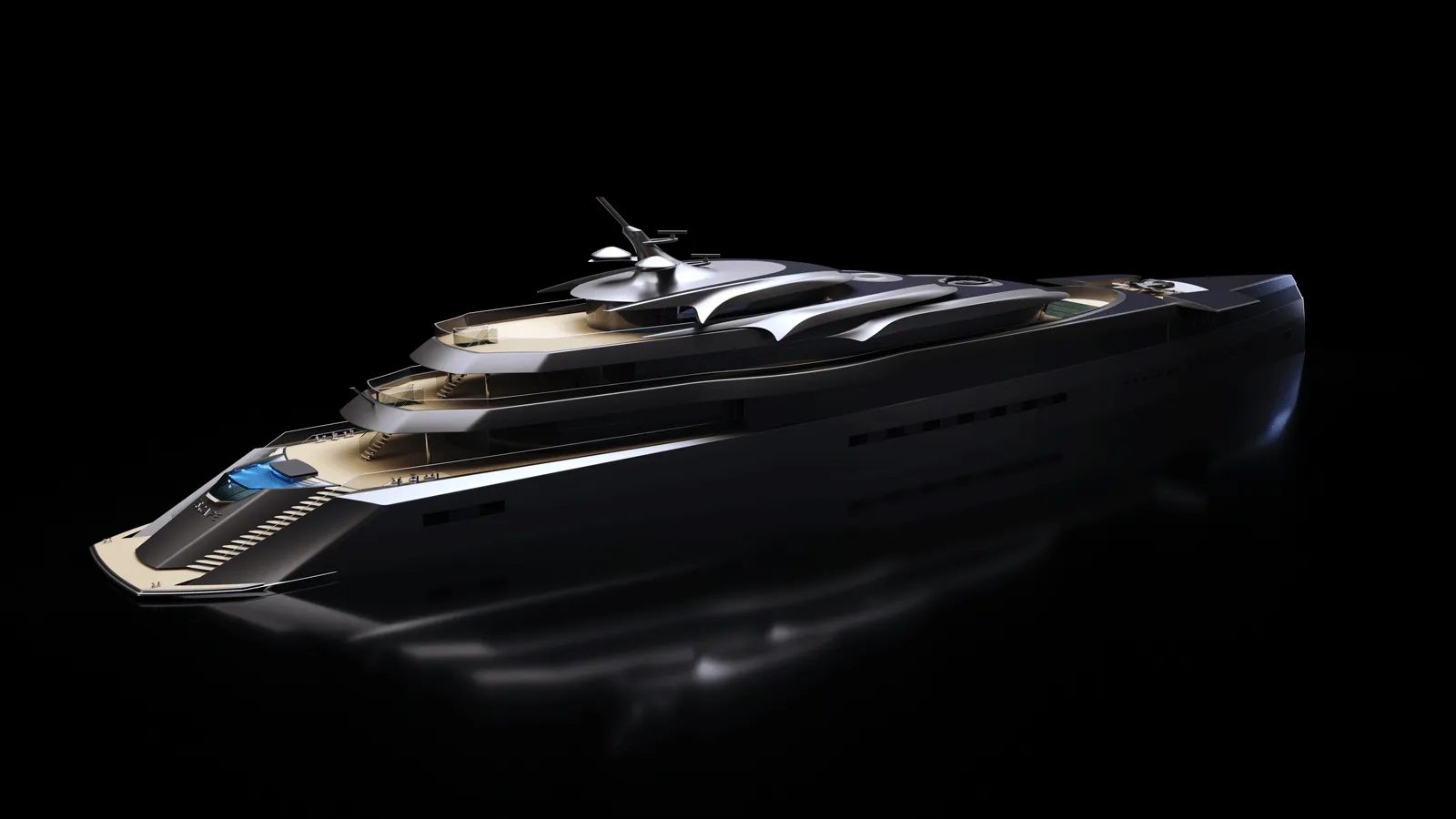 Feadship superiate conceito Escape - boat shopping