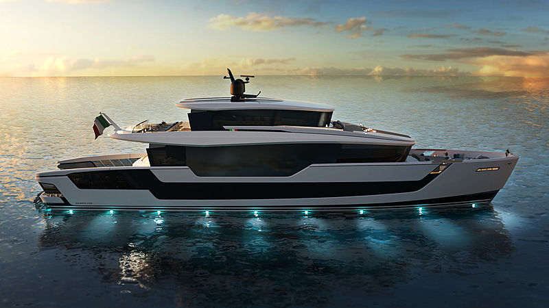 Tecnomar iate conceito Domus - boat shopping