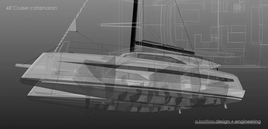 AG Cat sail 48 render - boat shopping