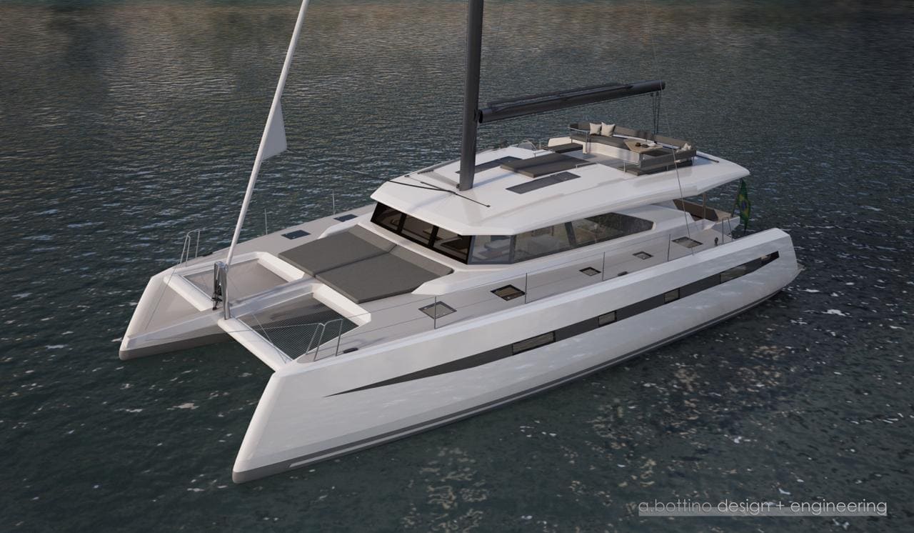 AG Cat sail 48 render - boat shopping