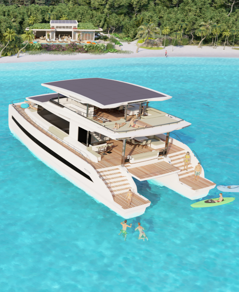 Silent Resort energia solar - boat shopping