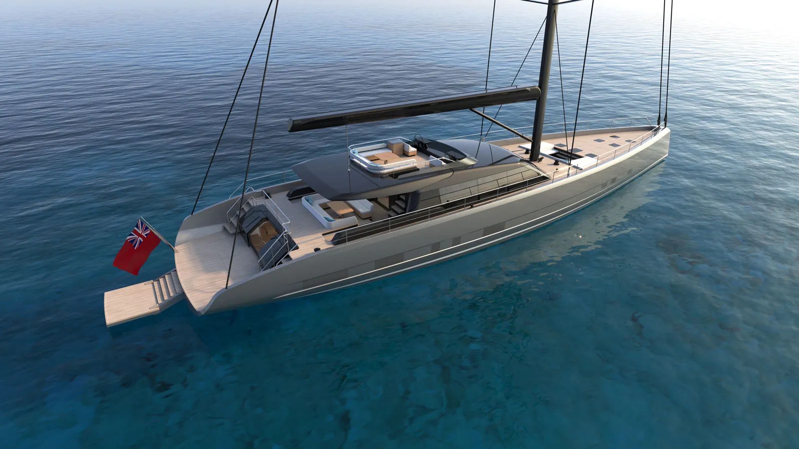 Super veleiro Project Fly Dixon Yacht Design - boat shopping