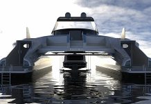 catamarã anfíbio energia solar - boat shopping