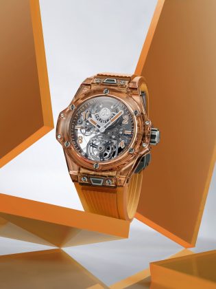 Big Bang Tourbillon Automatic Orange Sapphire - boat shopping