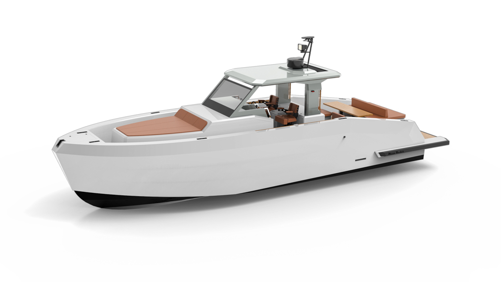 Mazu yachts 42 walk around - boat shopping