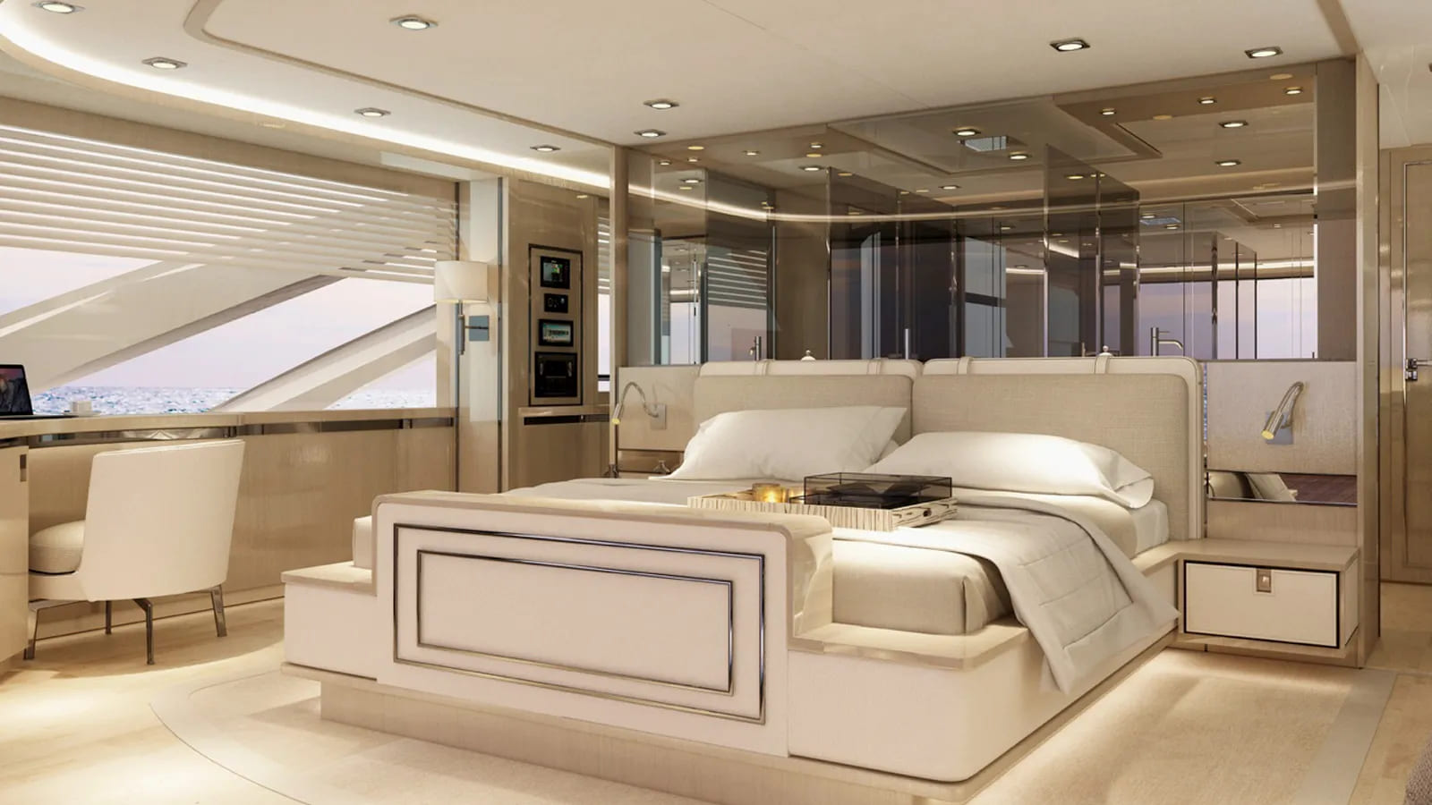 Bering 107 em construção - boat shopping