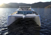 Catamarã hidrogenio Corellian 110 de Alexandre Thiriat - boat shopping