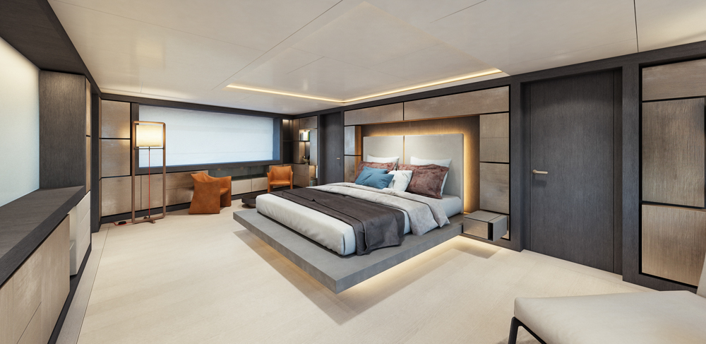 Nauta design Wide superiate interior - boat shopping