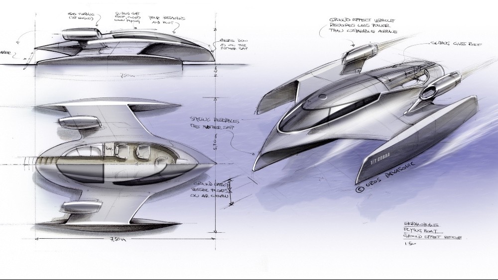 Projeto cobra superiate boeing 747 - boat shopping