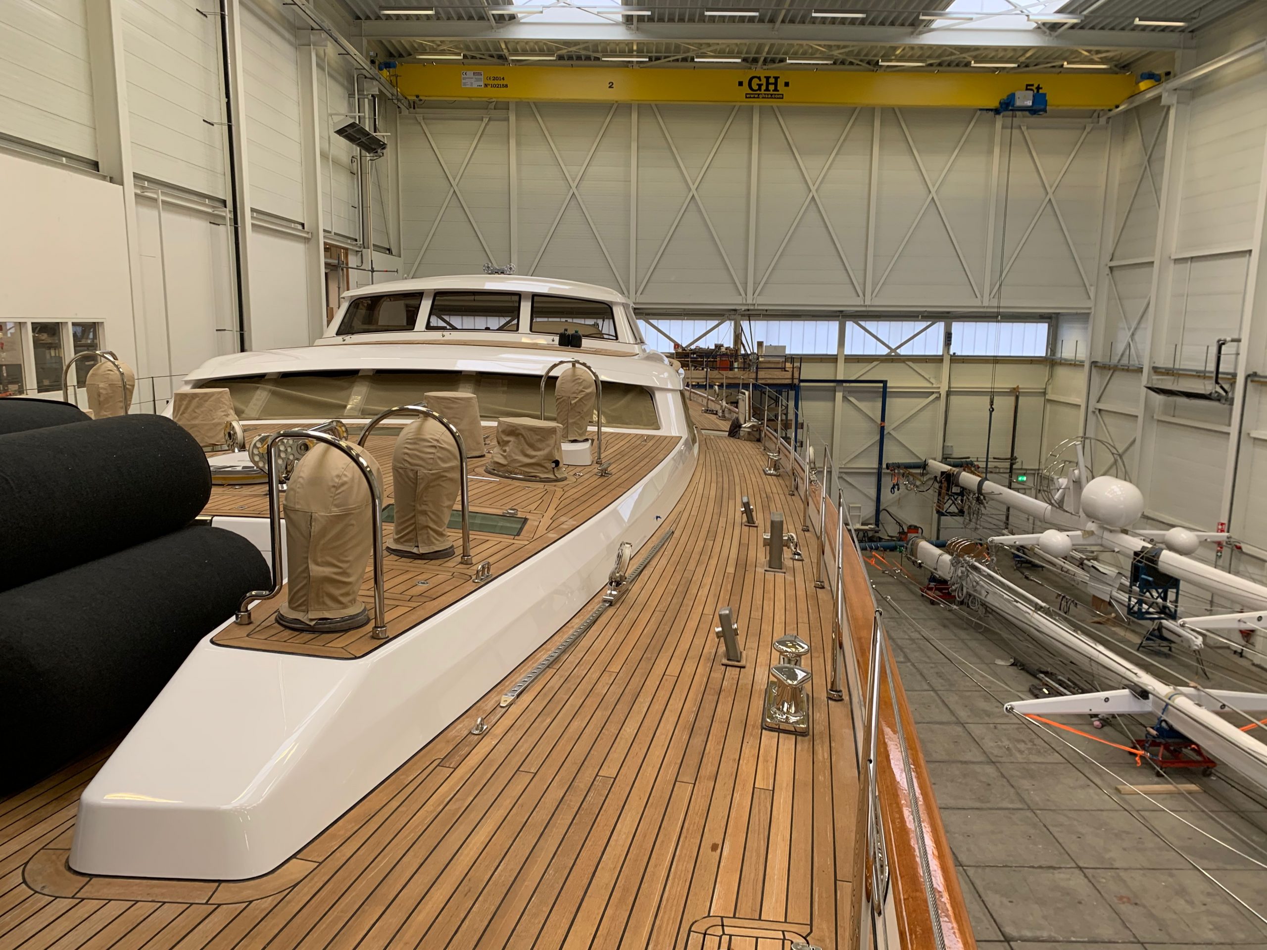 Veleiro Juliet refit Royal Huisman Huisfit - boat shopping