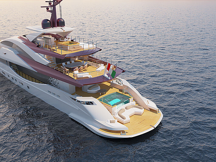 Superyacht conceito Etere - boat shopping