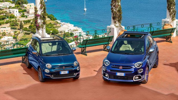 Fiat 500 e 500X Yachting Yacht Club Capri - boat shopping