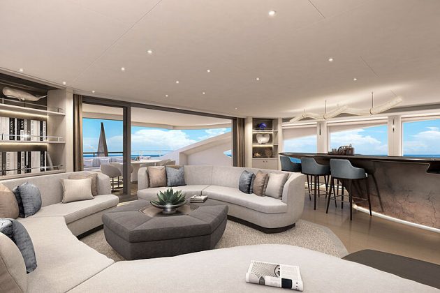 Projeto Akira Heesen em construção superiate - boat shopping