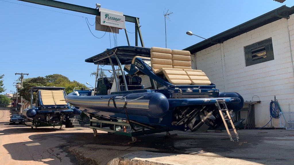 Flexboat nova fase de fabricação - boat shopping