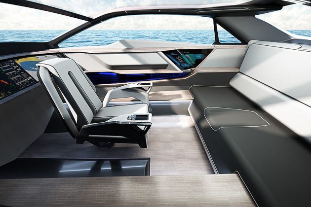 Iate conceito Futur-e - boat shopping