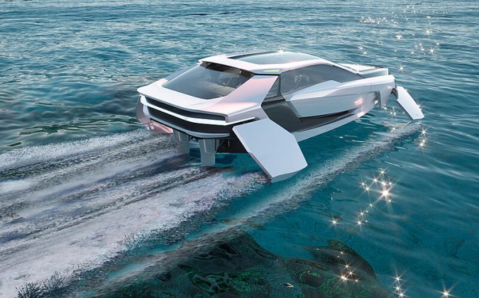 Iate conceito Futur-e - boat shopping