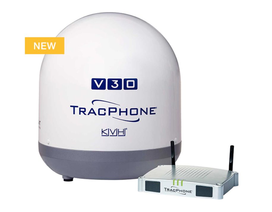 KVH TracPhone V30 boat shopping 2