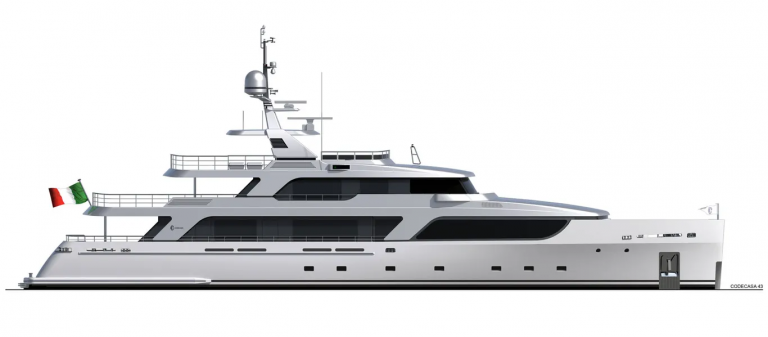 Codecasa C124 de 43m começa construção sob especulação