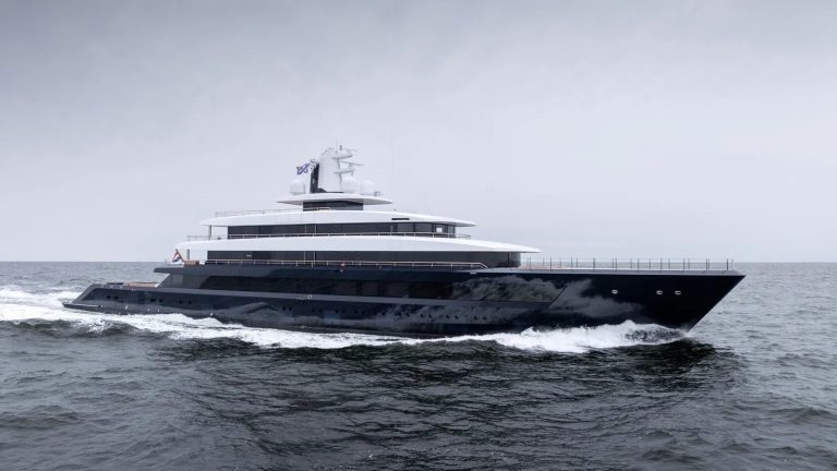 Feadship Drizzle: Elétrico híbrido de 92m